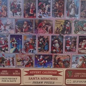 Santa Memories Advent Calendar Jigsaw Puzzle